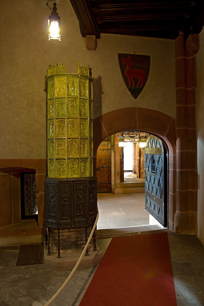 chateau koenigsbourg koenigsburg kasteel burcht hdr orschwiller elzas vogezen france frankrijk fort